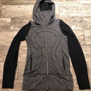 Lululemon Hoodie and Flyaway Tamer Headband